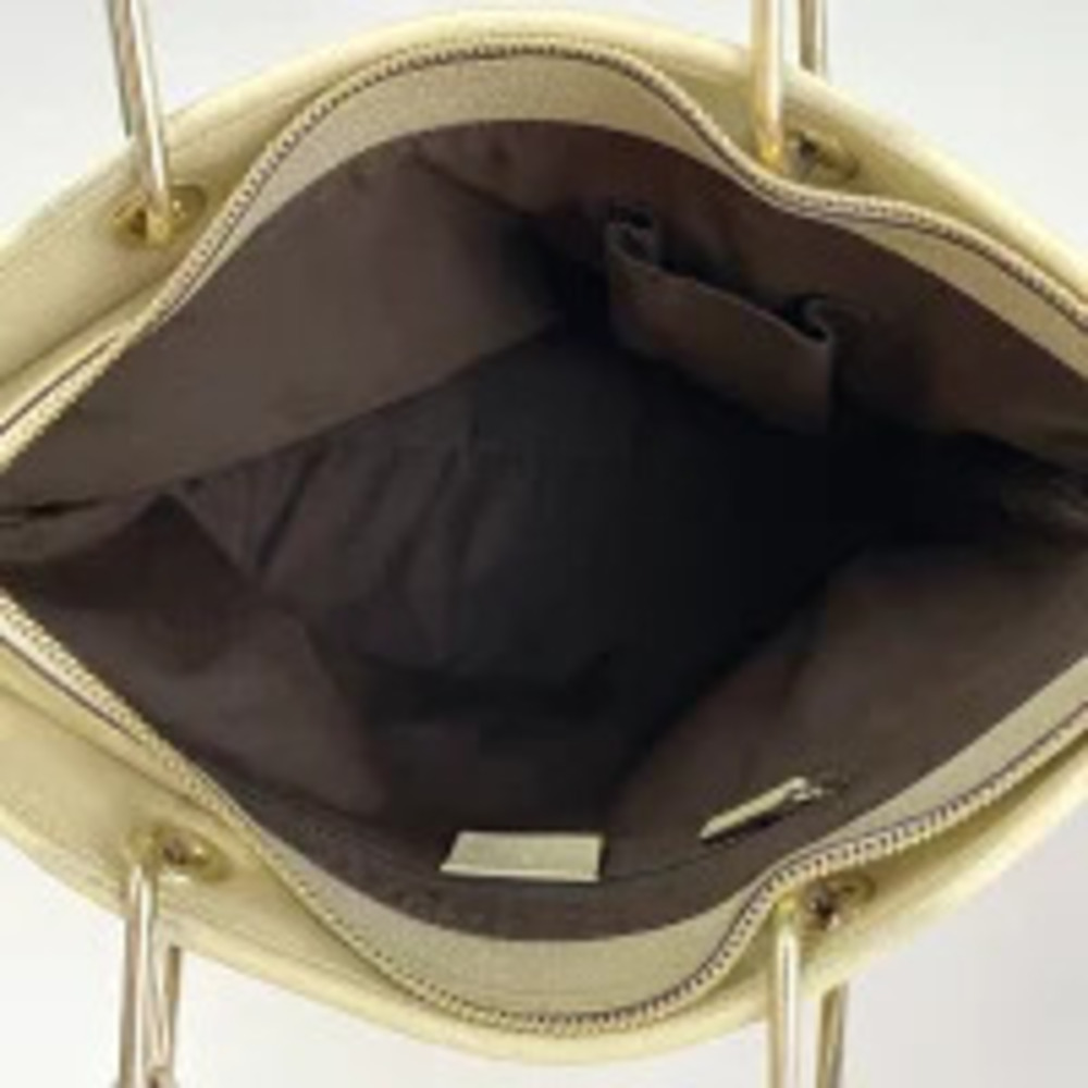 Gucci GG tote bag handbag canvas beige white - Picture 6 of 6